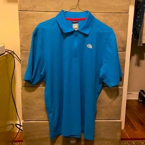 Medium North Face Polos. $40 for all 3 ($15apiece)